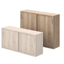 111-2A-TO-120  Három rendező magas tolóajtós szekrény 120 cm-es szélességgel