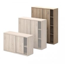 151-2A-TO-100  Négy rendező magas tolóajtós szekrény 100 cm-es szélességgel