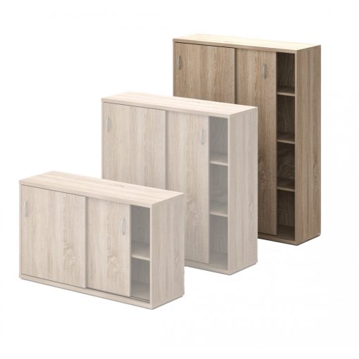 151-2A-TO-100  Négy rendező magas tolóajtós szekrény 100 cm-es szélességgel