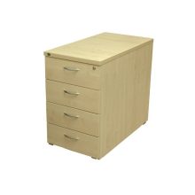 82-4F-FA fiókos konténer zárral négyfiókos, asztalmagas vagy asztal alatti kivitelben