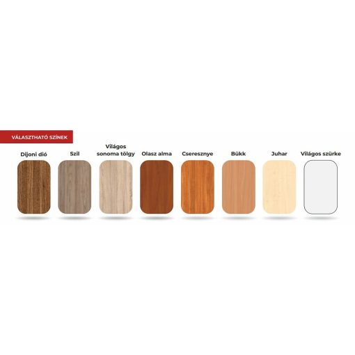 TA-50/360°   Kerek formájó tárgyalóasztal laplábbal, 100 cm-es átmérővel 