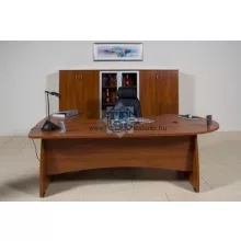 VE-227/160-B vezetői íróasztal (227 x 160 cm-es íves vezetői)
