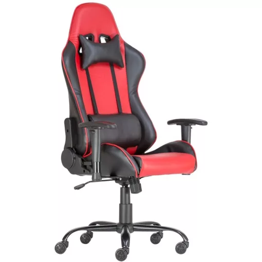 A - Alpha racing gamer szék - piros/fekete színben