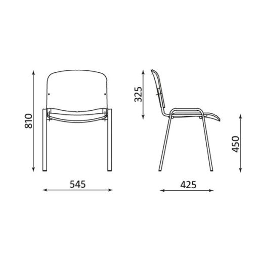 ISO fa rakásolható szék