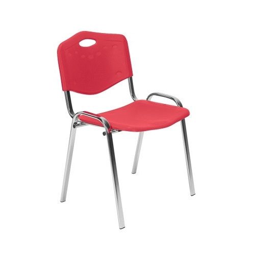 T - ISO króm vázas műanyag szék