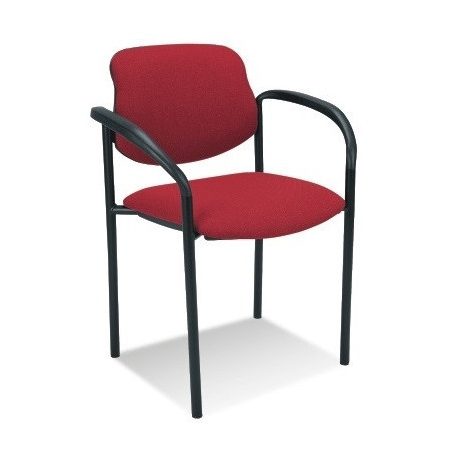 T - Styl karfás rakásolható szék - piros színben